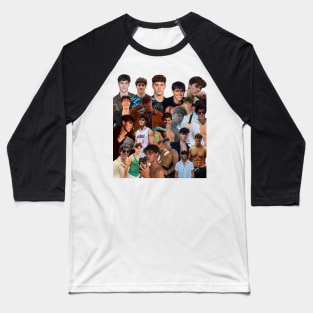 noah beck photo collage Baseball T-Shirt